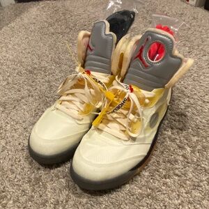 Jordan 5 Retro- Off-White Sale
